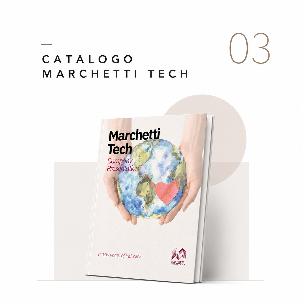 Copertina del catalogo prodotti Marchetti Tech